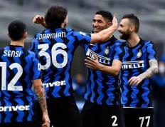 包含国米胜出，欧洲赛事资格目标遥遥可见的词条